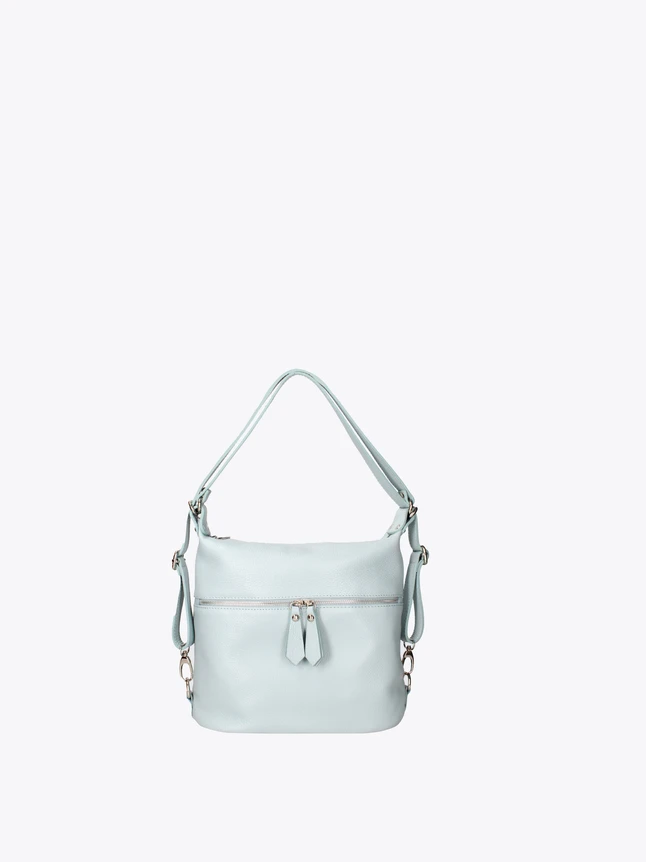 Chic Convertible Leather Shoulder Bag Backpacks for School