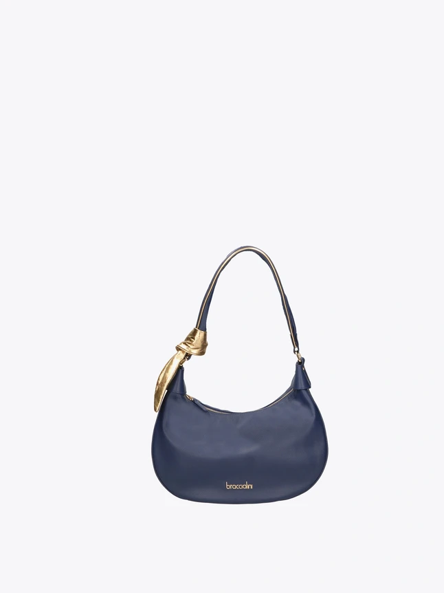Women's Shoulder Bag In Genuine Leather For Daily Use - Elegant Design