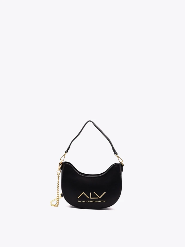 Leather Crescent Shoulder Bag for Evening And Everyday Use