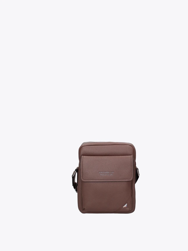 Minimalist Pebbled Leather Crossbody Bag for Daily Essentials And Travel