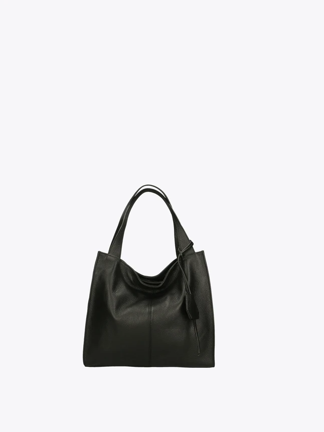 Minimalist Leather Tote for Everyday Work And Travel