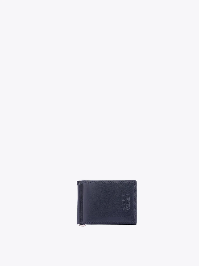 Minimalist Leather Zip around Card Wallet for Travel Everyday Carry