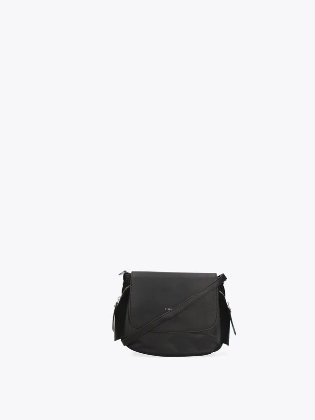 Leather Crossbody Bag with Flap for Everyday Use