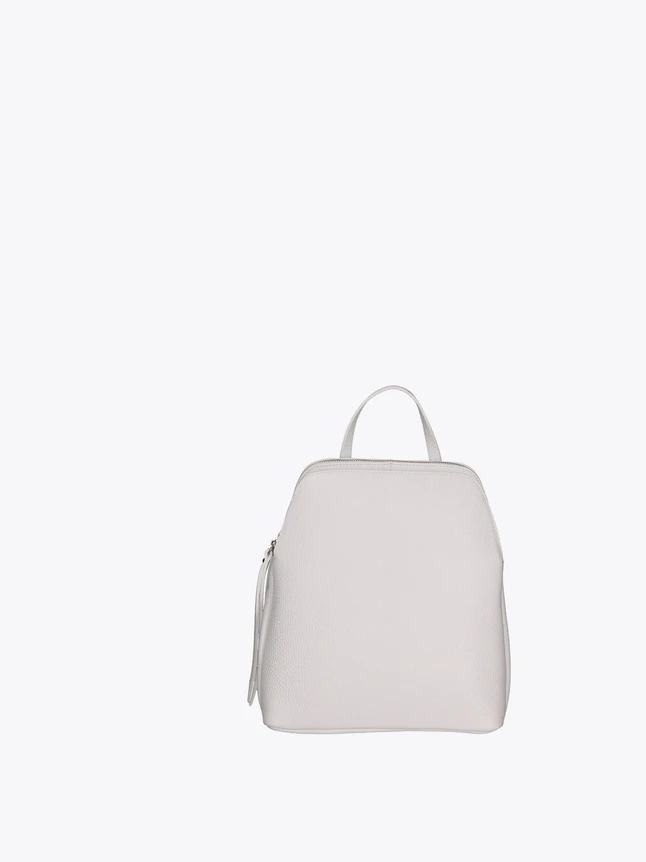 Minimalist Top Handle Handbag Pebbled Leather for Laptop