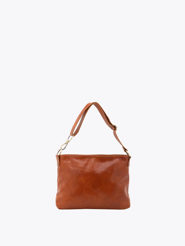 Leather Shoulder Bag Minimalist Crossbody for Everyday Use