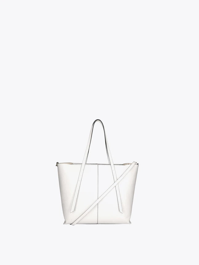 Minimalist Leather Crossbody Tote Bag for Everyday Use