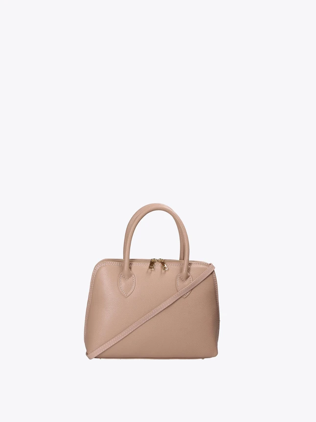 Leather Satchel Handbag with Top Handles And Crossbody for Everyday Use
