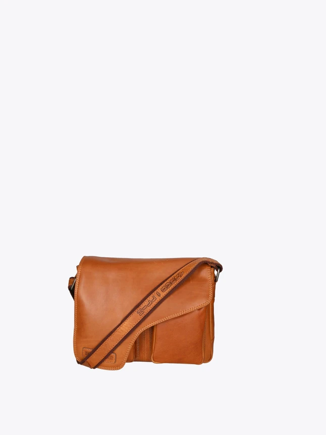 Leather Messenger Bag Crossbody for Everyday Use and Travel