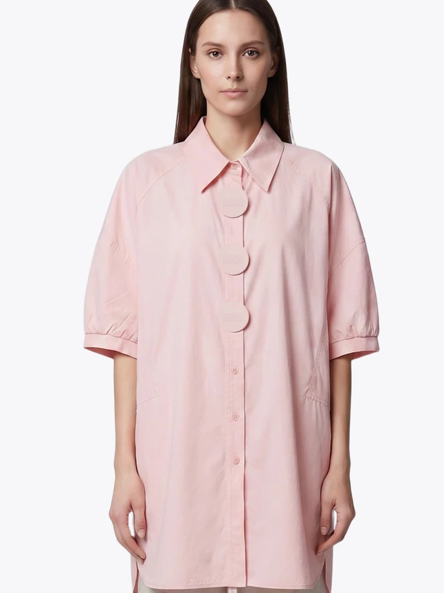 Chic Cotton Dress For Women - Elegant Design With Compact Shape