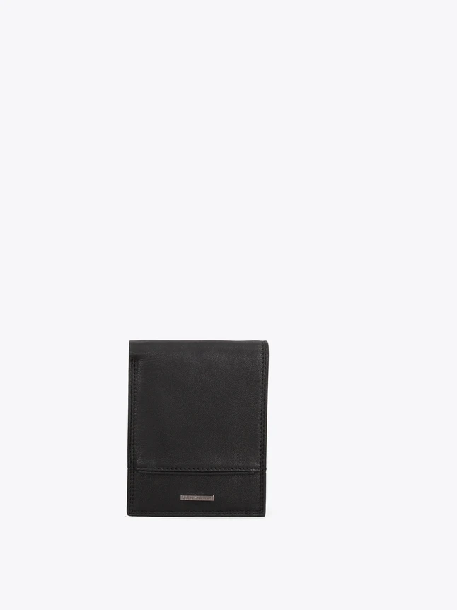 Minimalist Leather Card Wallet for Everyday Use Slim Compact