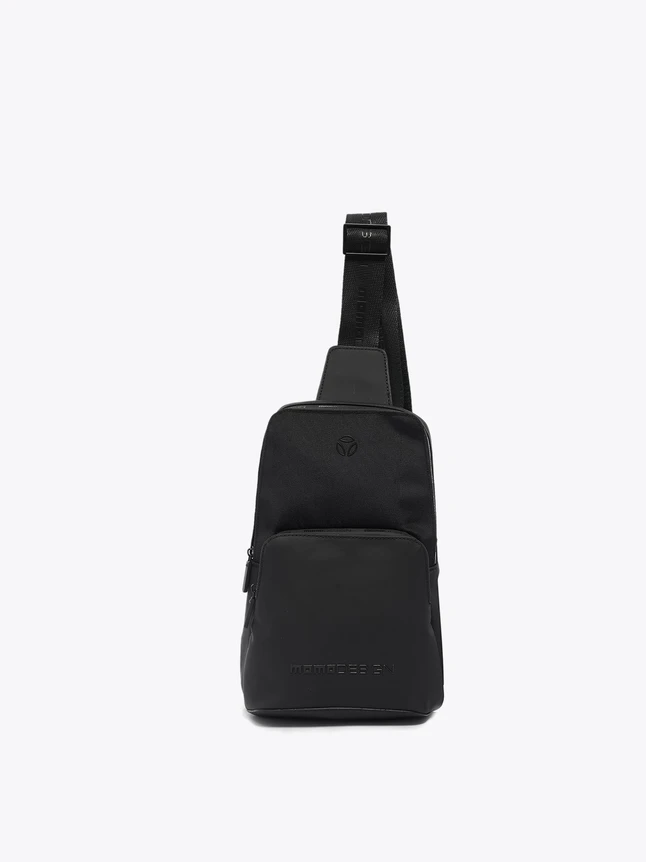 Nylon Crossbody Bag Front Pocket for Daily Use