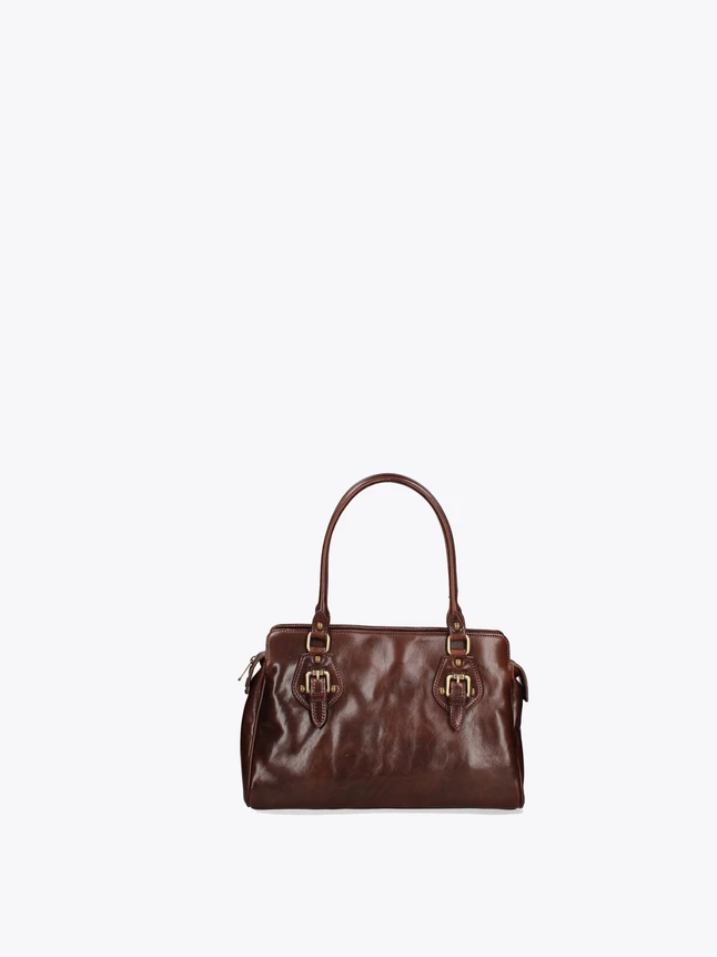 Leather Handbag Classic Top Handle Satchel for Work And Everyday Use