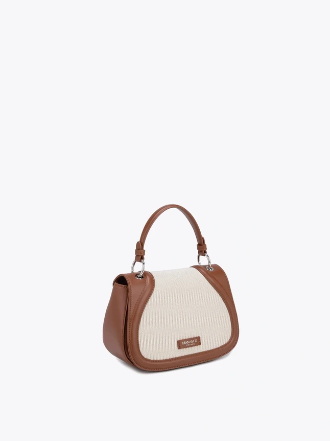 Vegan Leather Handbag For Women - Classic Design With Compact Shape