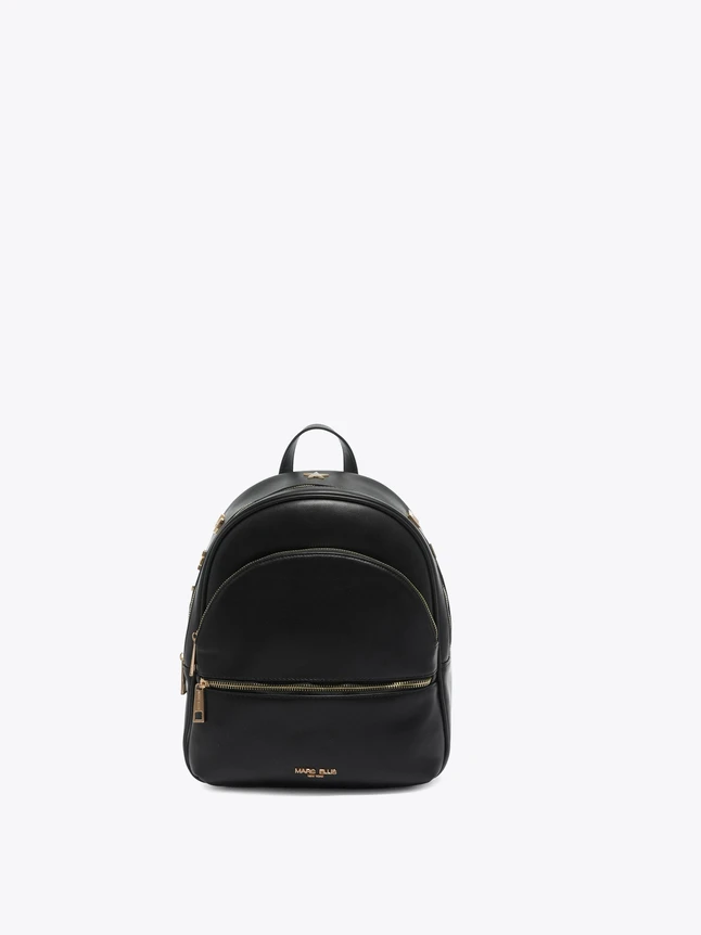 Minimalist Leather Laptop Backpack