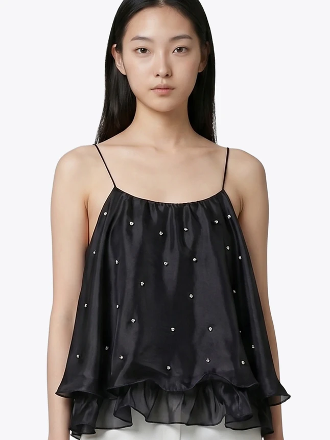 Women's Top In Polyester For Daily Wear - Sophisticated Design