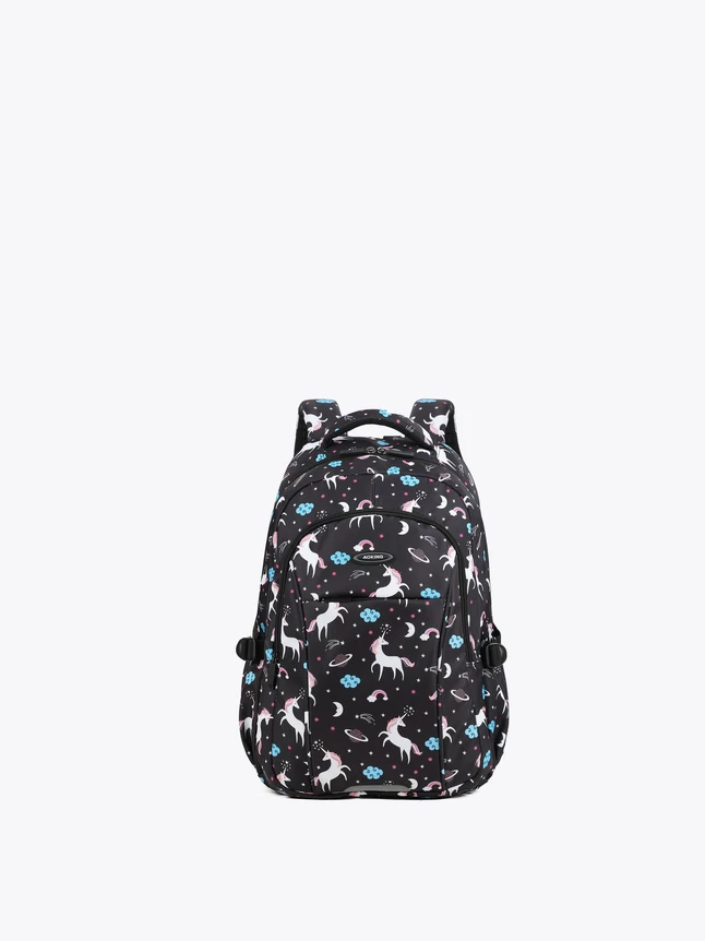 Casual Cat Print Laptop Backpacks for Daily Use