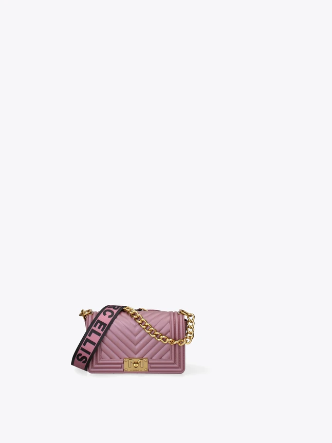 Quilted Leather Chain Strap Shoulder Bag for Evening Essentials
