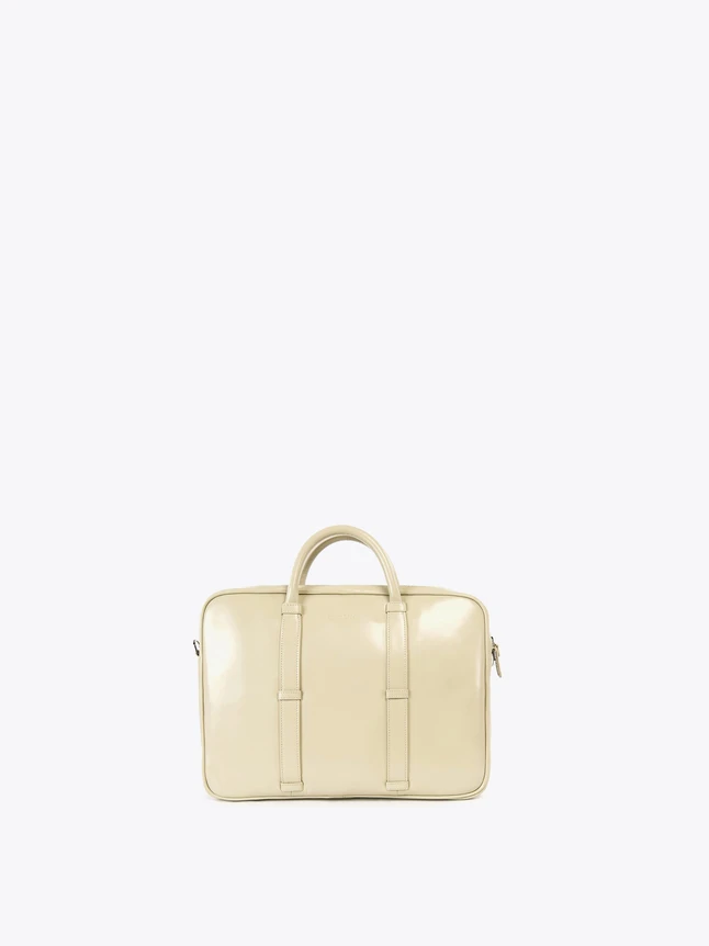 Leather Top Handle Satchel Bag for Work Daily Use