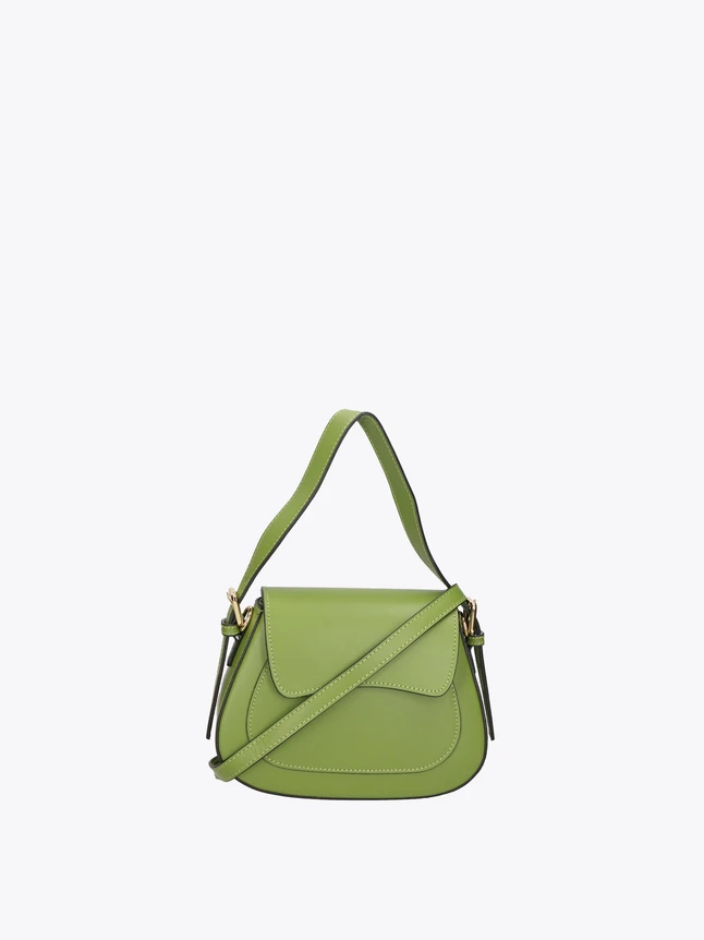 Elegant Leather Satchel Bag with Shoulder Strap for Everyday Use