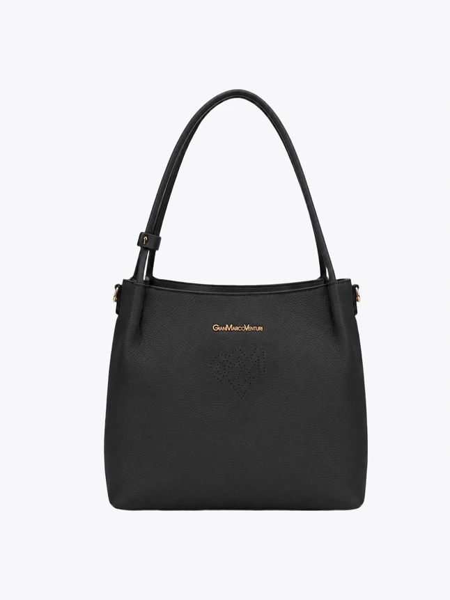 Vegan Leather Shoulder Bag For Women - Classic Design - Modern Design