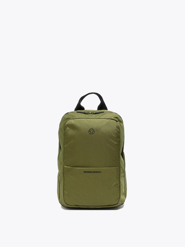 Minimalist Nylon Backpack for Laptop Use