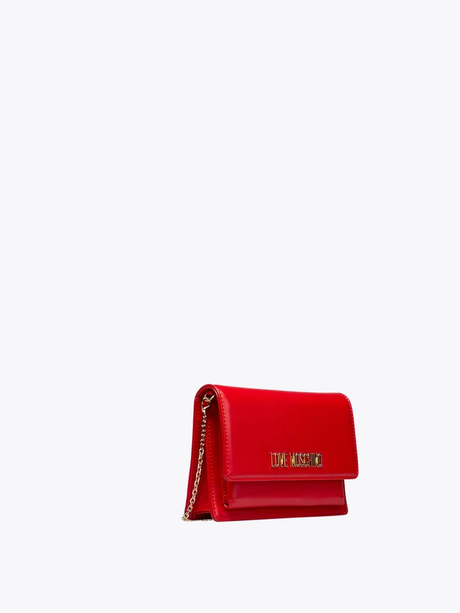 Love Moschino Leather Card Holder Wallet Classic for Evening Out