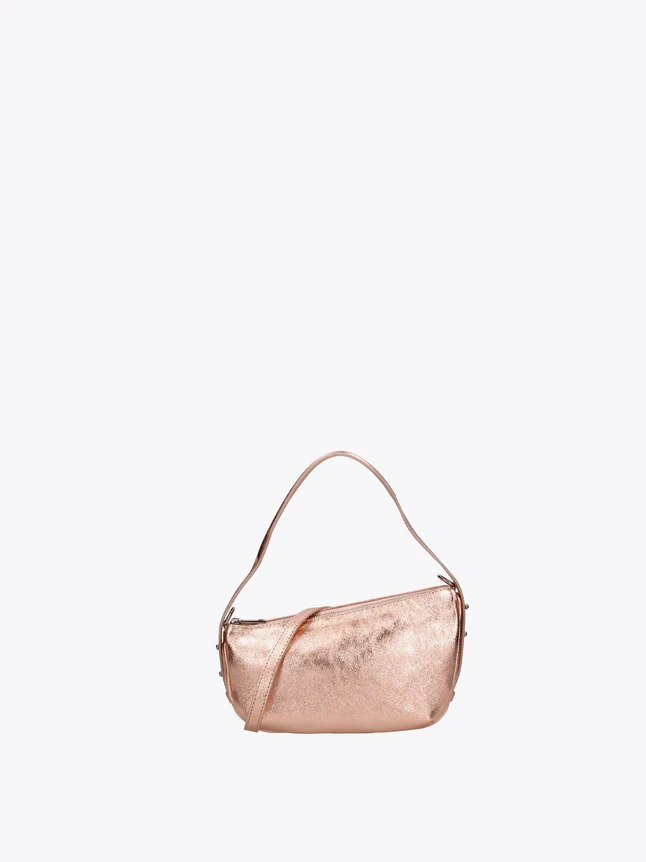 Metallic Fabric Crossbody Bag for Evening Out