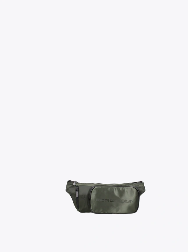 Minimalist Belt Bag In Vegan Leather For Men - Refined Design