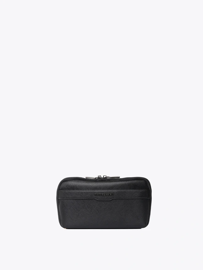 Sleek Vegan Leather Clutch For Men - Timeless Design With Compact Shape