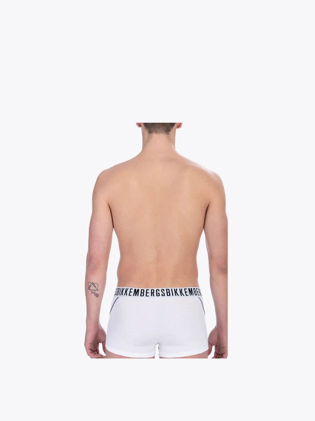 Men's Premium Boxer Briefs Soft Cotton Blend Comfort with Logo Waistband