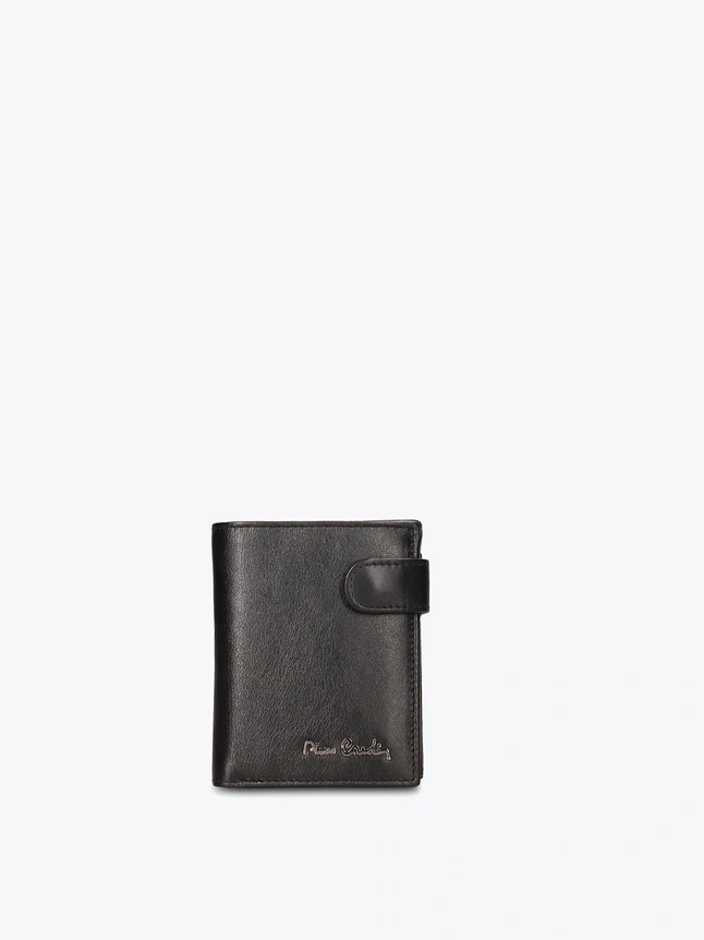 Chic Genuine Leather Wallet For Men - Minimalist Design With Everyday Shape