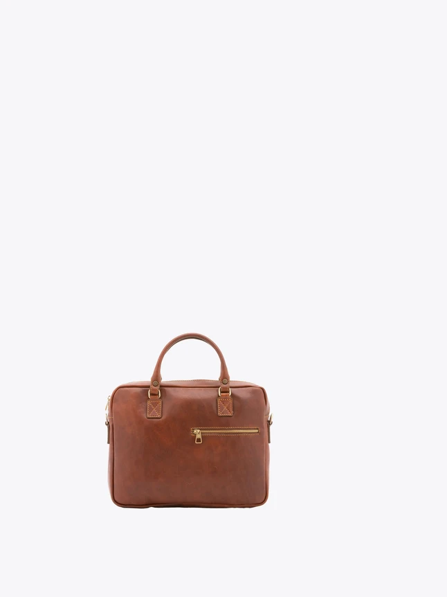 Leather Satchel Briefcase for Work And Everyday Use