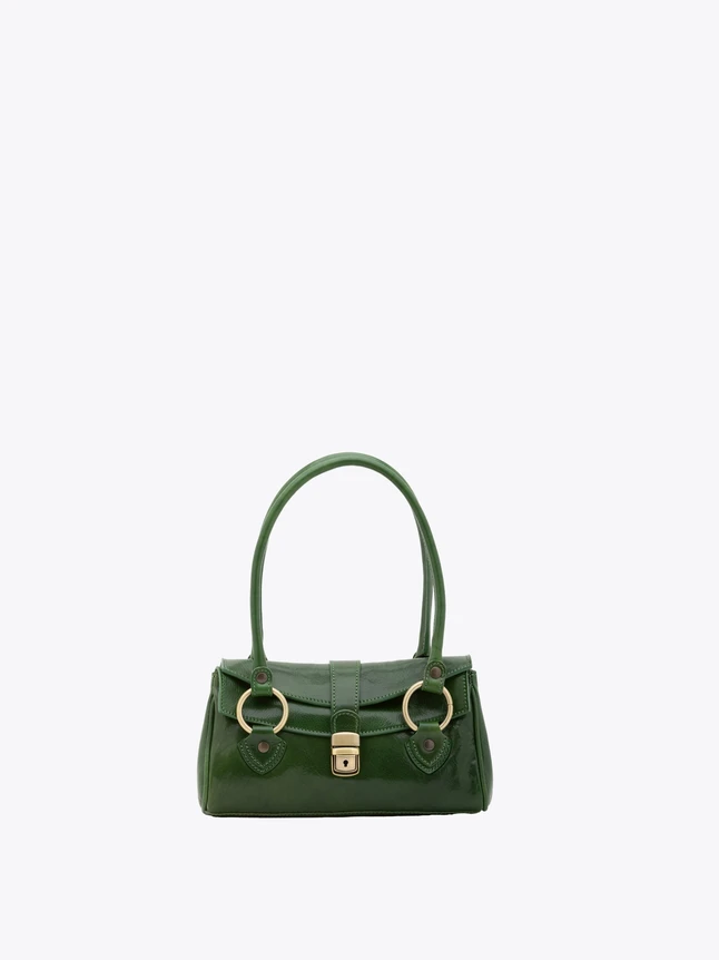 Classic Leather Top Handle Satchel Bag for Everyday Use