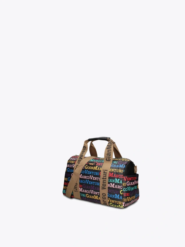 Women's Structured Handbag In Vegan Leather For Casual Wear - Elegant Design