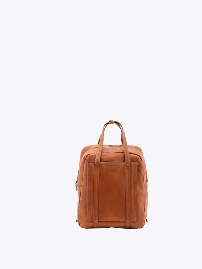 Vintage Leather Backpacks for Laptop Daily Commute
