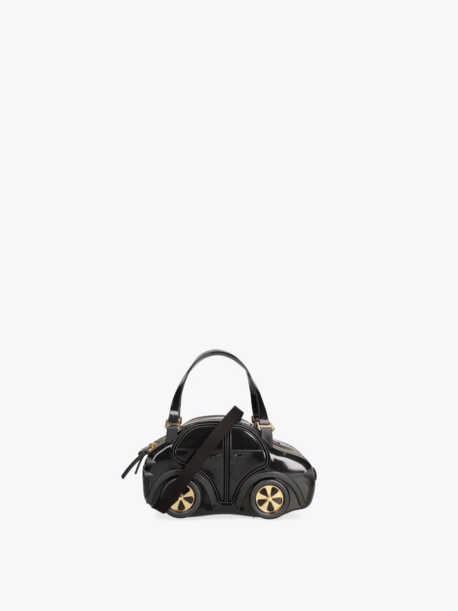Leather Car Shaped Crossbody Bag for Everyday Use
