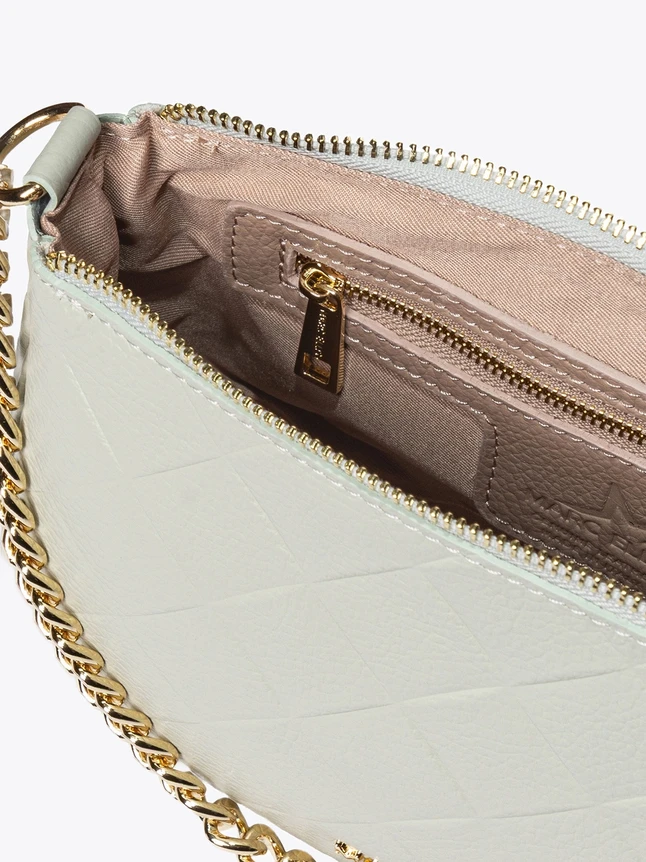 Women's Practical Shoulder Bag In Genuine Leather For Evening