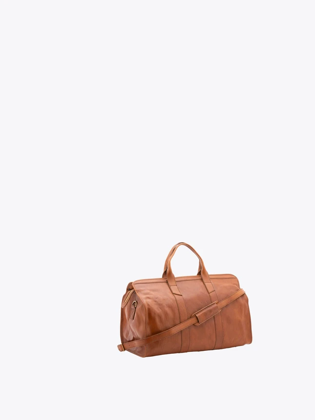 Leather Weekender Duffel Bag for Travel And Weekend Getaways