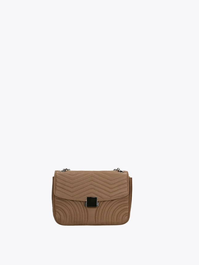 Quilted Leather Mini Crossbody Bag for Everyday Use