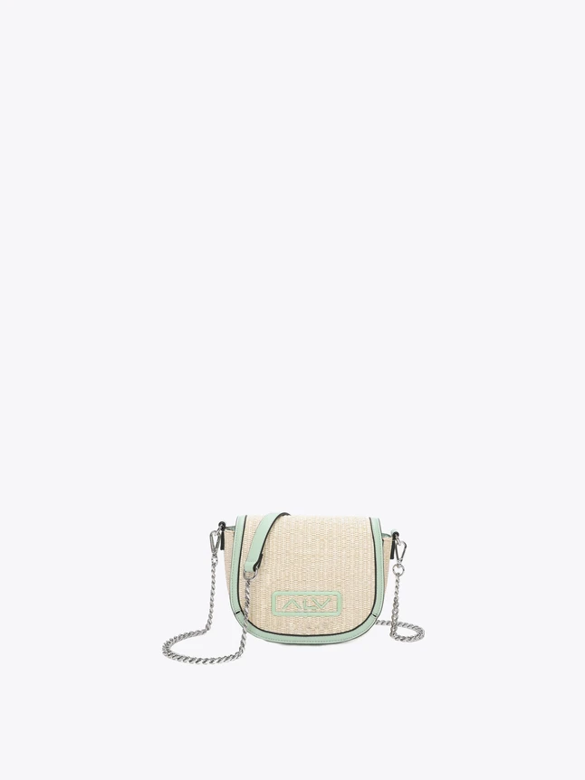 Mini Woven Raffia Crossbody Bag for Everyday Essentials