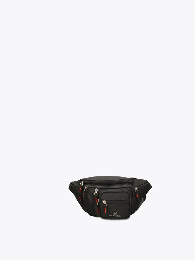 Men's Belt Bag In Vegan Leather For Special Occasions - Versatile Design