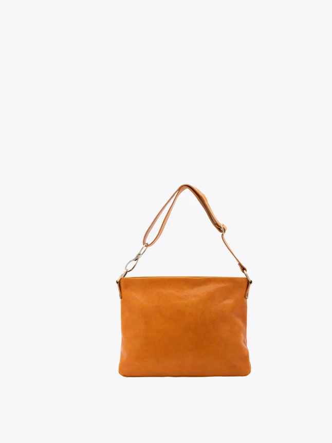 Leather Shoulder Bag Minimalist Crossbody for Everyday Use