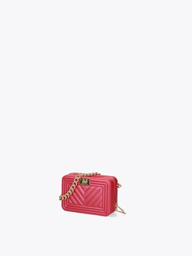 Sleek Vegan Leather Shoulder Bag For Women - Elegant Design With Compact Shape