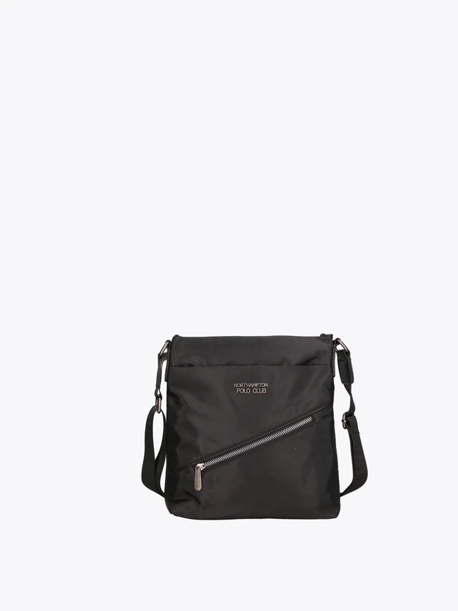 Nylon Crossbody Bag for Everyday Use Diagonal Zip Pocket