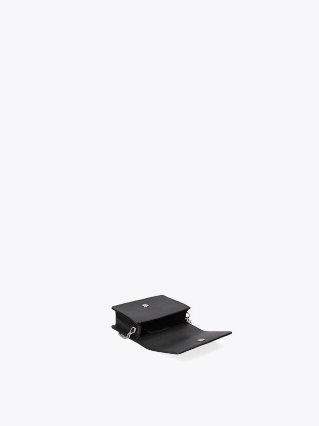 Chic Leather Flap Shoulder Bag Elegant Crossbody Purse for Daily & Evening