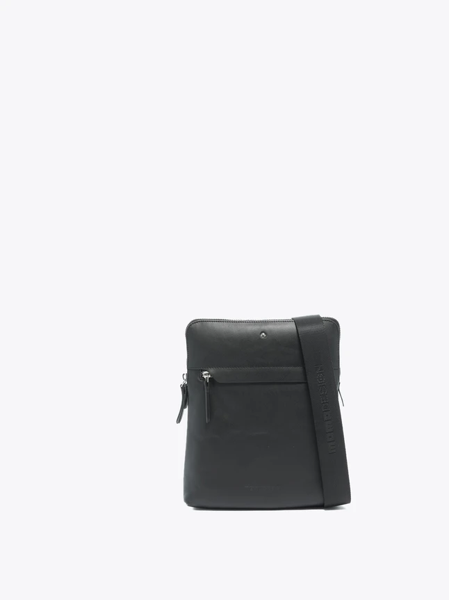 Minimalist Leather Crossbody Bag for Everyday City Commute