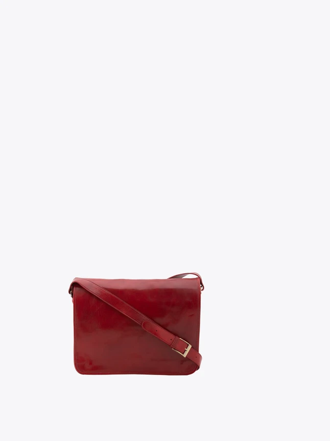 Sleek Leather Crossbody Bag for Work And Travel