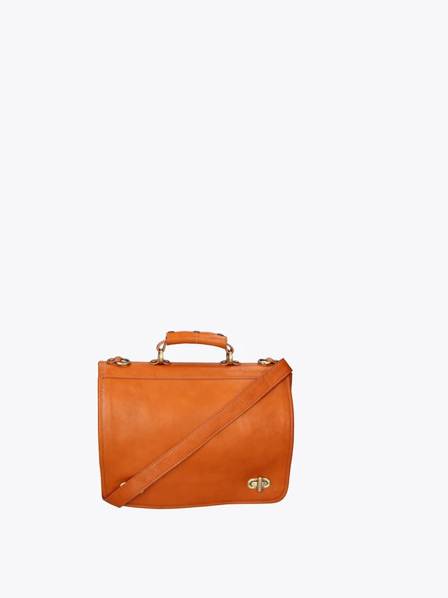 Leather Satchel Crossbody Bag for Daily Use