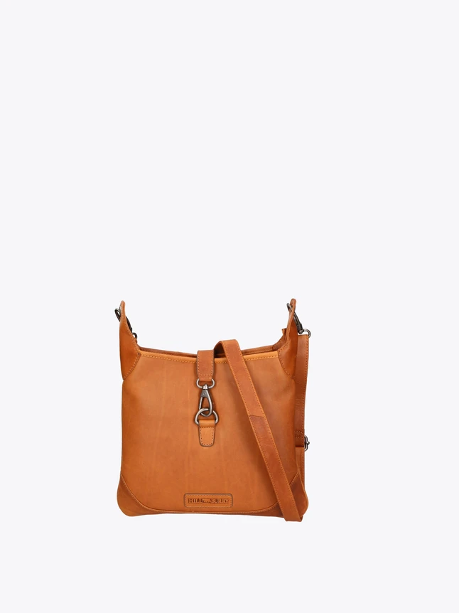 Minimalist Leather Crossbody Satchel Bag for Daily Use