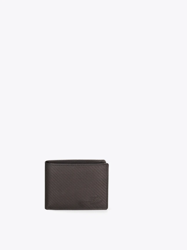 Textured Leather Wallet Cardholder for Everyday Use